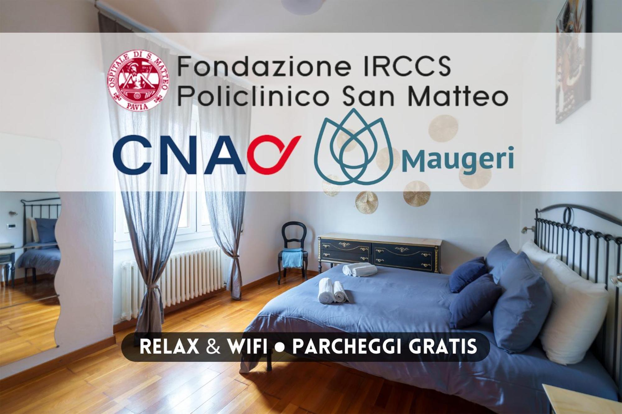 Apartment Ospedali E Universita - Policlinico San Matteo A 300m - Parcheggio Gratis